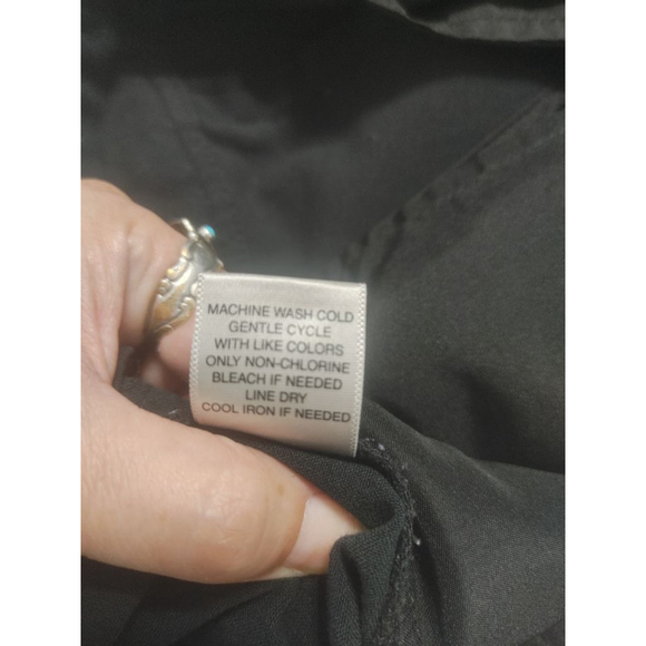 Women's Christopher & Banks Black Petite Bootcut Trousers Size 8P - Picture 5 of 11